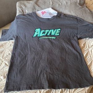 Boys Active grey T-shirt.